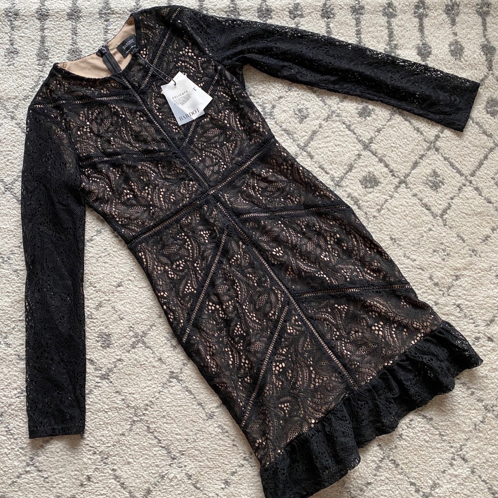 Brand NEW 🖤 w/tag Bardot lace dress Nordstrom